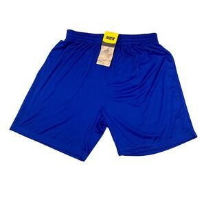 MIER Sports Series Gym Shorts Mens‎ Royal Blue Mens Size L NWT NEW